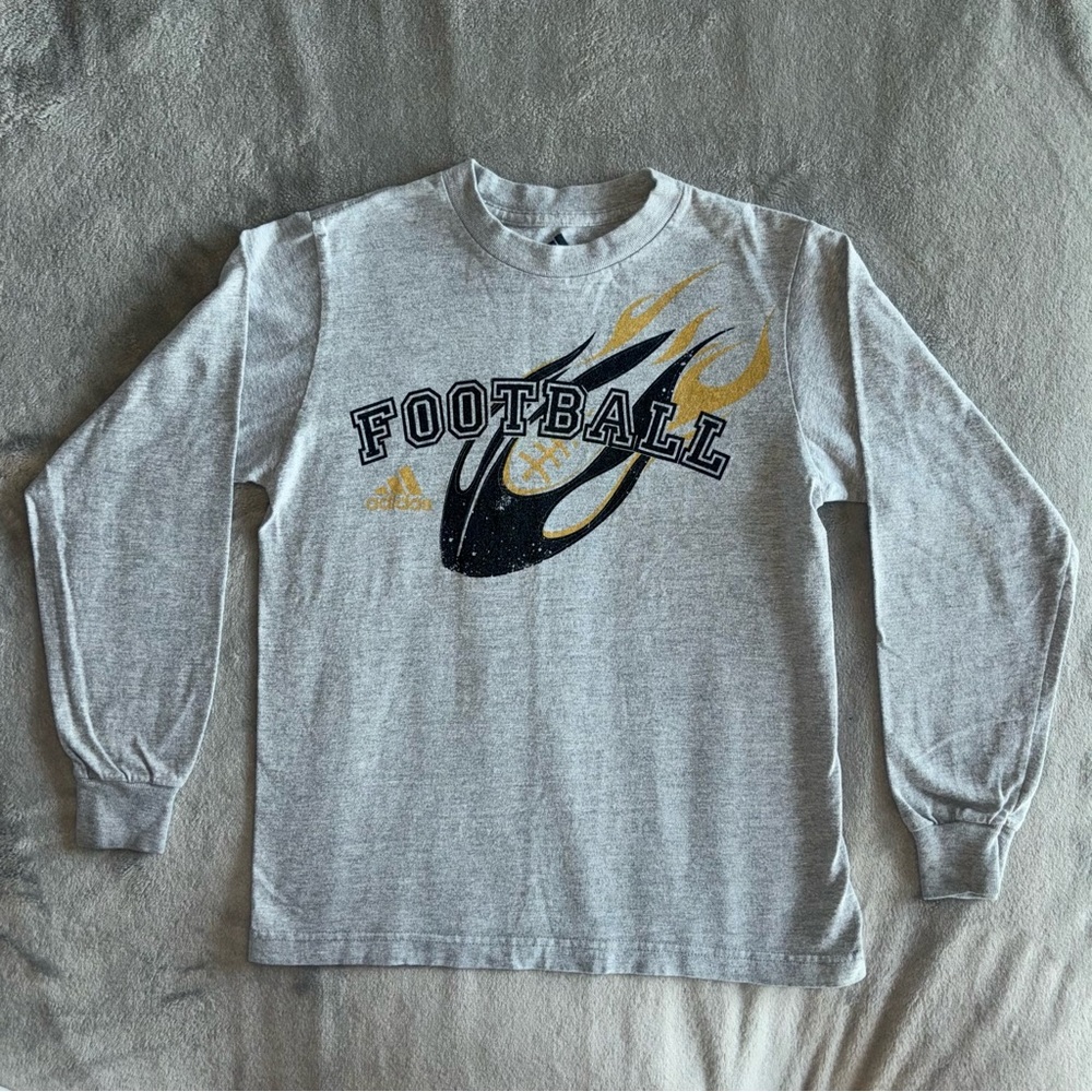 Adidas Youth Boys Long Sleeve Shirt